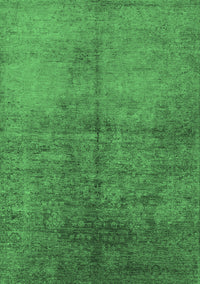 Oriental Emerald Green Industrial Rug, urb1694emgrn