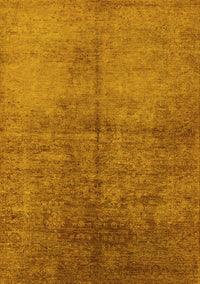 Oriental Yellow Industrial Rug, urb1694yw