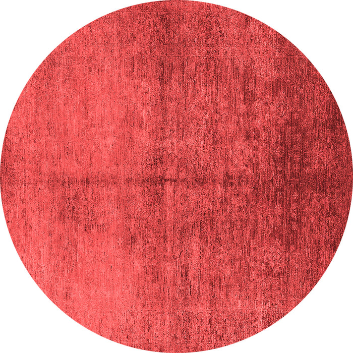 Machine Washable Oriental Red Industrial Rug, wshurb1694red