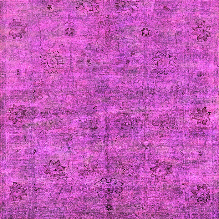 Machine Washable Oriental Pink Industrial Rug, wshurb1695pnk