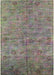 Mid-Century Modern Puce Purple Oriental Rug, urb1695