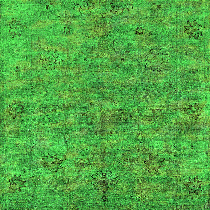 Oriental Green Industrial Rug, urb1695grn
