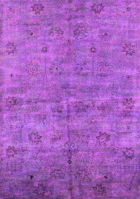 Oriental Purple Industrial Rug, urb1695pur