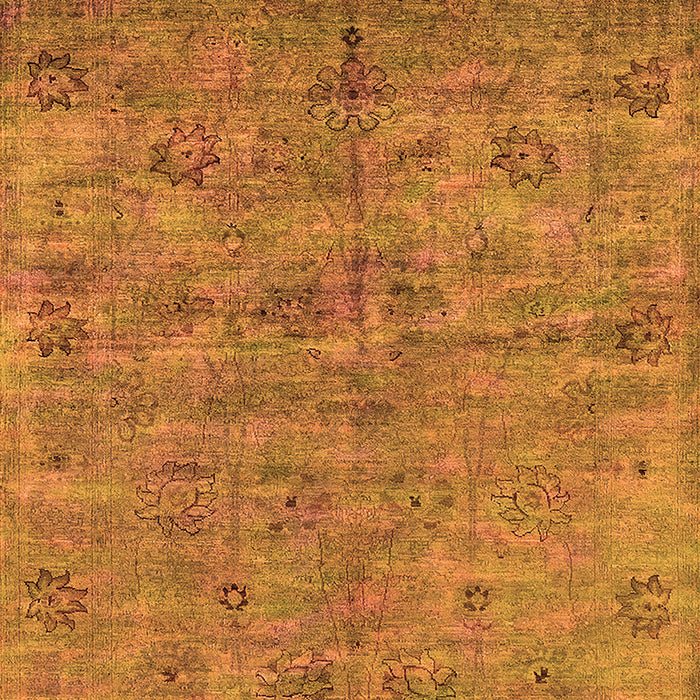 Oriental Orange Industrial Rug, urb1695org
