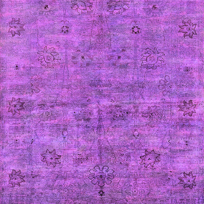 Machine Washable Oriental Purple Industrial Area Rugs, wshurb1695pur