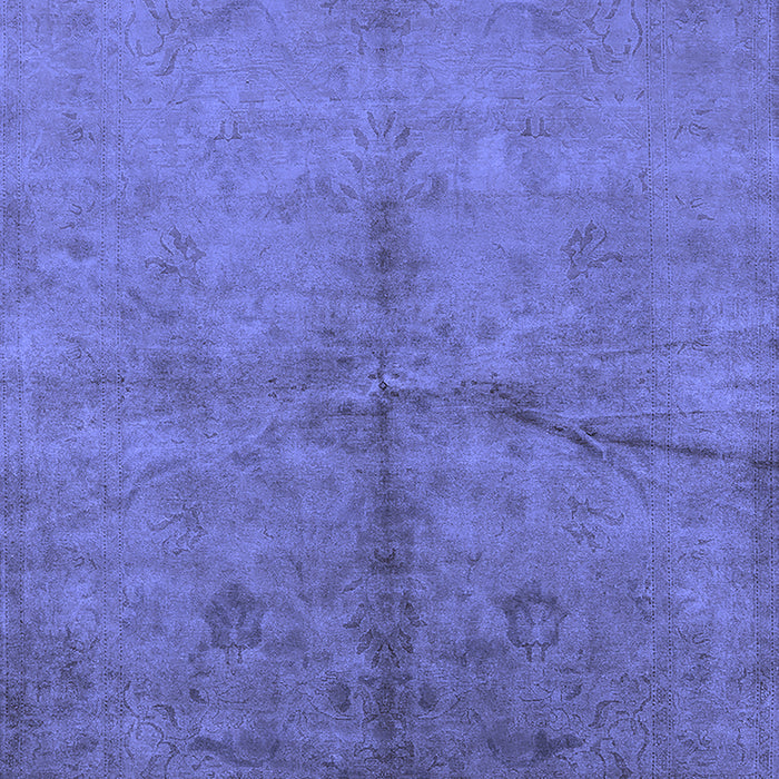Oriental Blue Industrial Rug, urb1696blu