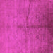 Square Oriental Pink Industrial Rug, urb1696pnk