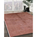 Machine Washable Industrial Modern Chestnut Red Rug in a Family Room, wshurb1696