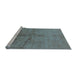 Sideview of Machine Washable Oriental Light Blue Industrial Rug, wshurb1696lblu