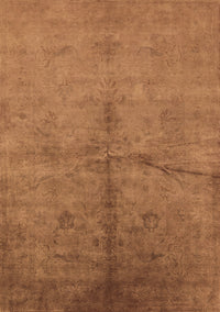 Oriental Brown Industrial Rug, urb1696brn