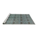 Sideview of Machine Washable Industrial Modern Light Slate Gray Rug, wshurb1697