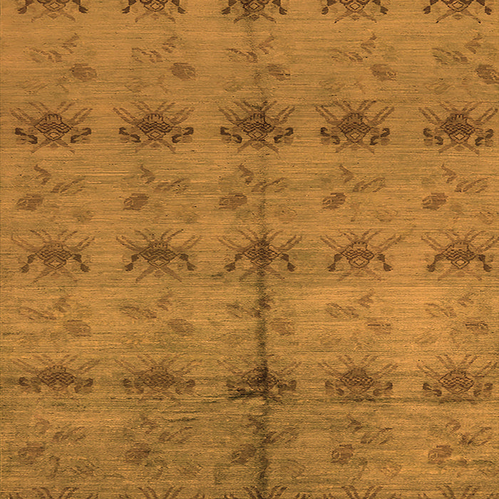 Oriental Orange Industrial Rug, urb1697org