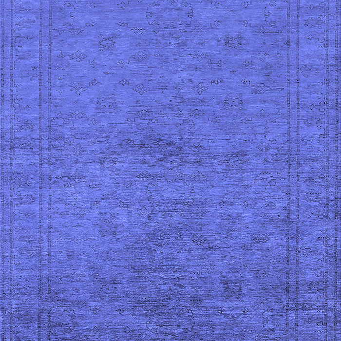 Oriental Blue Industrial Rug, urb1698blu