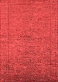 Oriental Red Industrial Rug, urb1698red