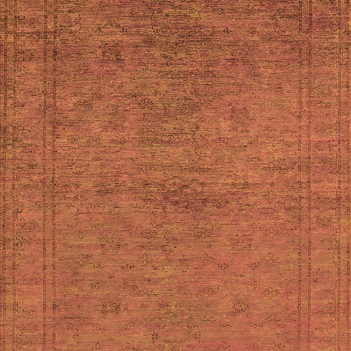 Oriental Orange Industrial Rug, urb1698org