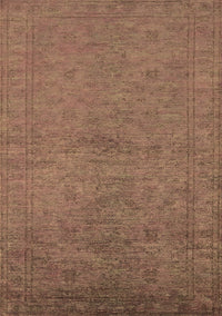 Oriental Brown Industrial Rug, urb1698brn