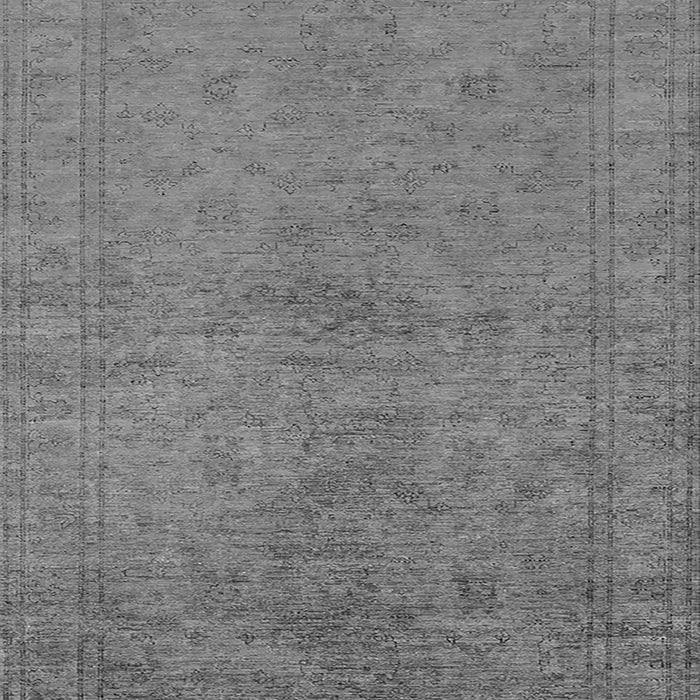 Machine Washable Oriental Gray Industrial Rug, wshurb1698gry