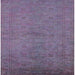 Square Mid-Century Modern Purple Oriental Rug, urb1698