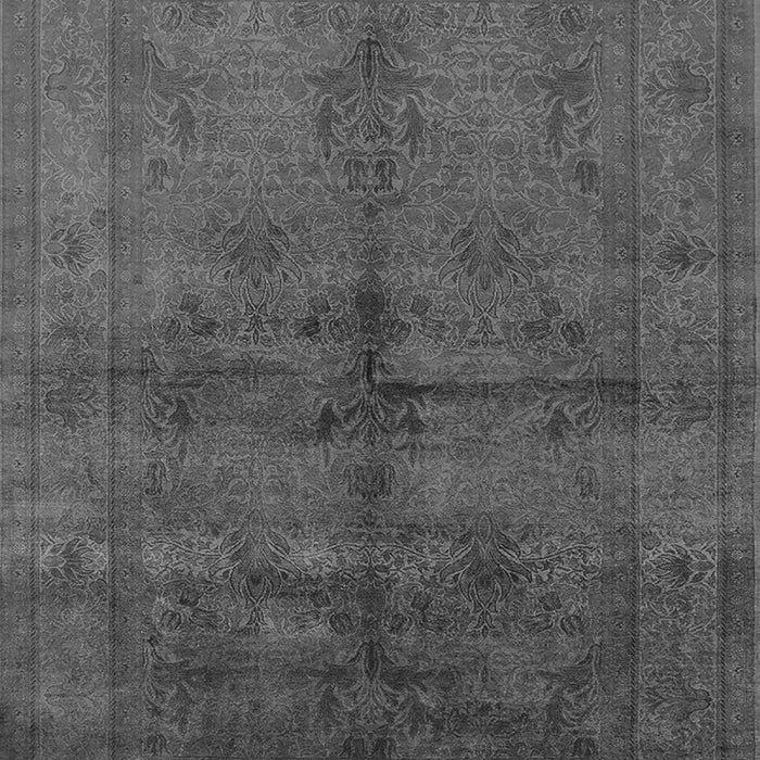 Oriental Gray Industrial Rug, urb1699gry