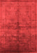 Oriental Red Industrial Area Rugs