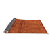 Sideview of Oriental Orange Industrial Rug, urb1699org