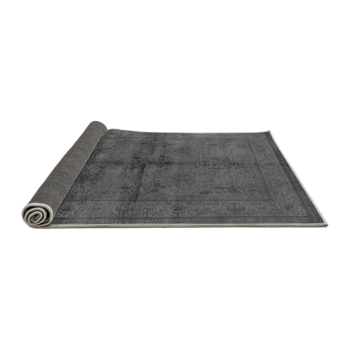 Sideview of Oriental Gray Industrial Rug, urb1699gry