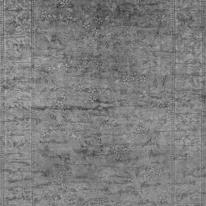 Machine Washable Oriental Gray Industrial Rug, wshurb1700gry