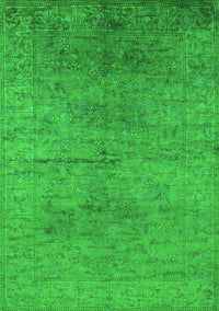 Oriental Green Industrial Rug, urb1700grn