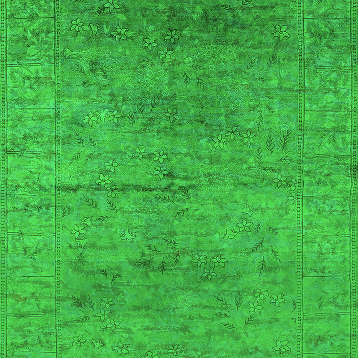 Oriental Green Industrial Rug, urb1700grn