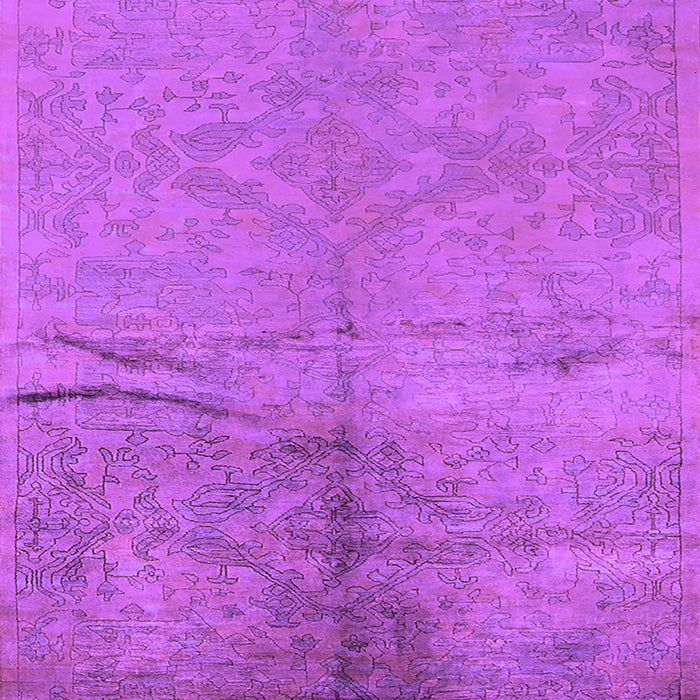 Machine Washable Oriental Purple Industrial Area Rugs, wshurb1701pur