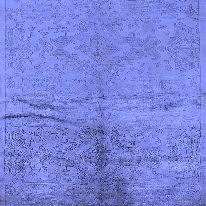 Oriental Blue Industrial Rug, urb1701blu