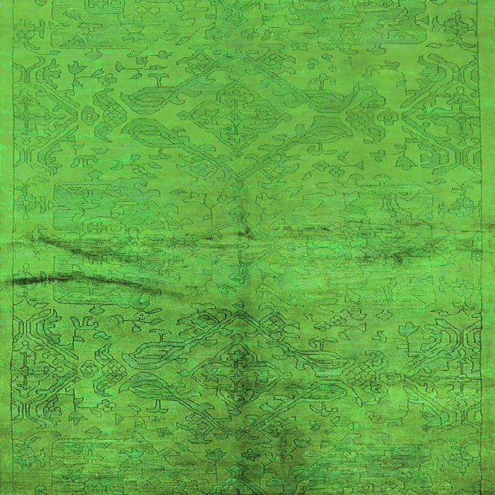 Oriental Green Industrial Rug, urb1701grn