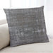 Lifestyle Image of Mid-Century Modern Urban Square Gunmetal Gray Throw Pillow, 18 inch by 18 inch, pwurb1702