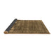 Sideview of Oriental Brown Industrial Rug, urb1702brn