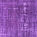 Square Oriental Purple Industrial Rug, urb1702pur