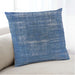 Lifestyle Image of Mid-Century Modern Urban Square Blue Throw Pillow, 18 inch by 18 inch, pwurb1703