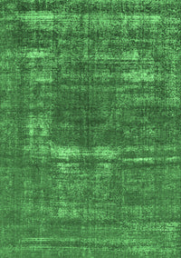 Oriental Emerald Green Industrial Rug, urb1703emgrn