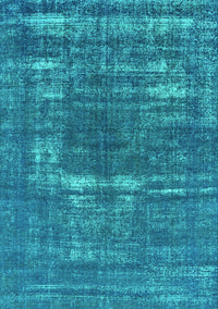 Oriental Turquoise Industrial Rug, urb1703turq