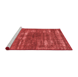 Industrial Red Washable Rugs