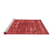 Industrial Red Washable Rugs