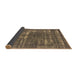 Sideview of Oriental Brown Industrial Rug, urb1703brn