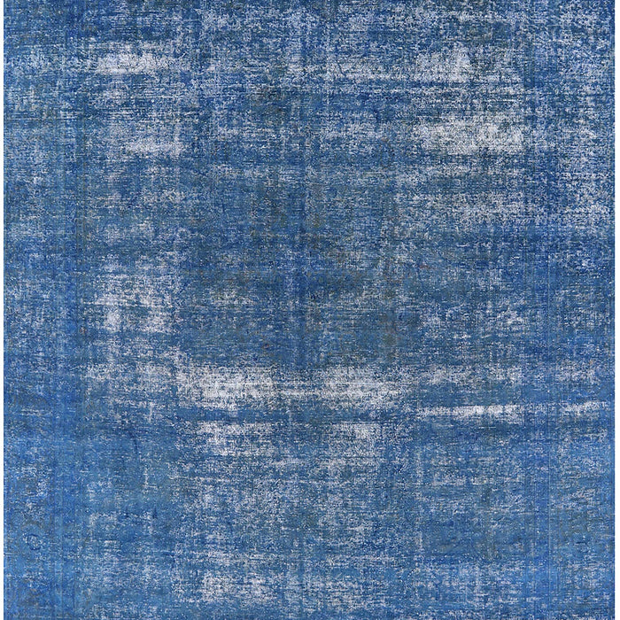 Mid-Century Modern Blue Oriental Rug, urb1703