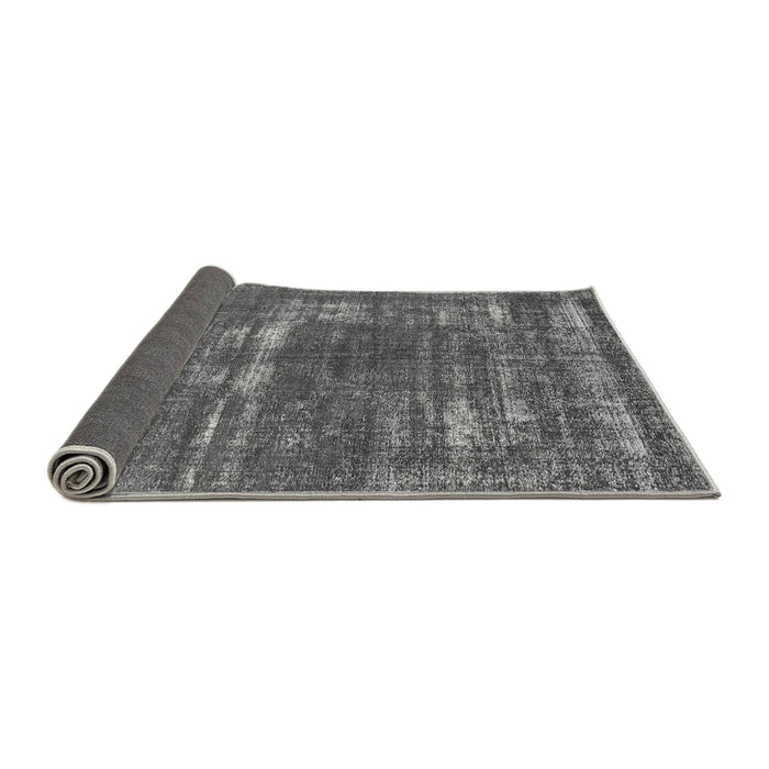 Sideview of Oriental Gray Industrial Rug, urb1703gry