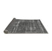 Sideview of Oriental Gray Industrial Rug, urb1703gry