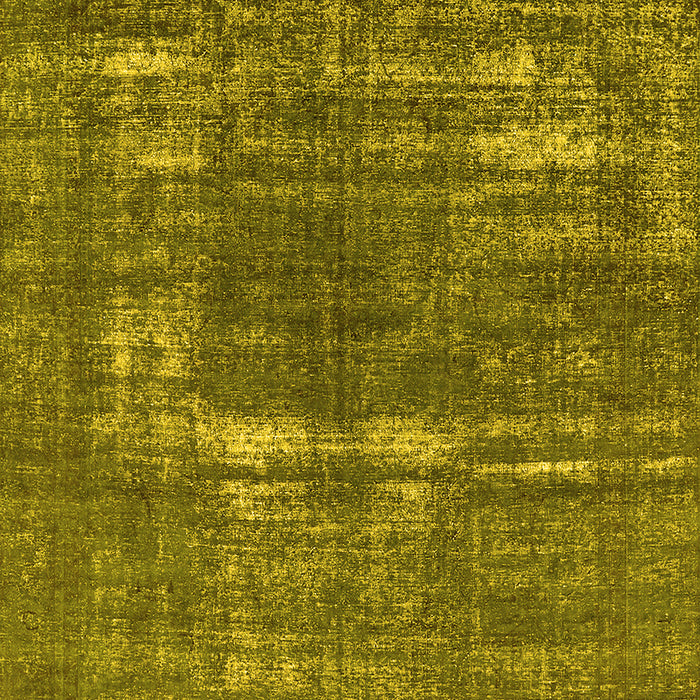 Machine Washable Oriental Yellow Industrial Rug, wshurb1703yw