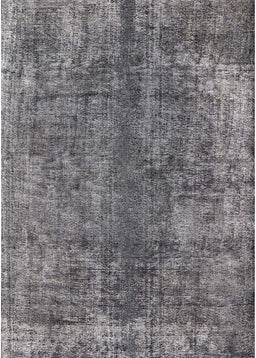 Mid-Century Modern Dark Gray Oriental Rug, urb1704