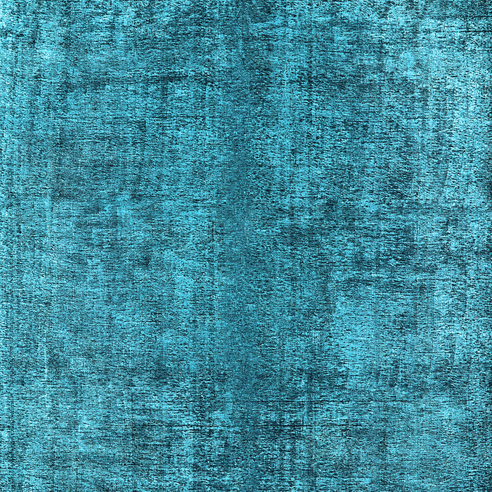 Machine Washable Oriental Light Blue Industrial Rug, wshurb1704lblu