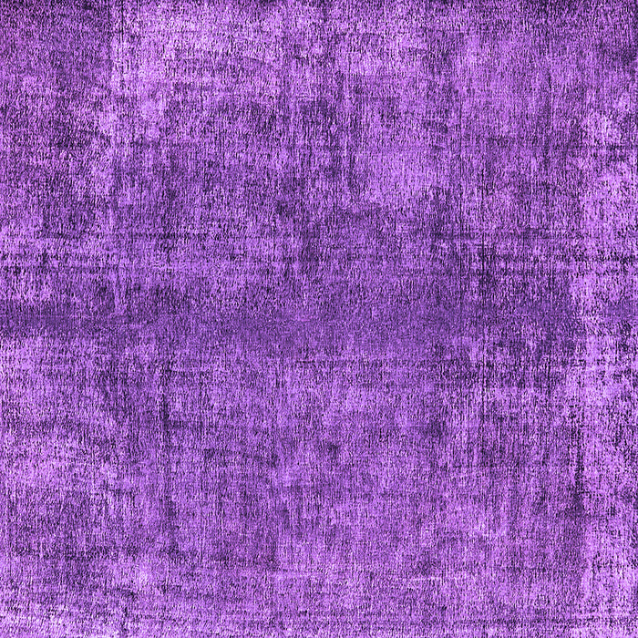 Square Machine Washable Oriental Purple Industrial Area Rugs, wshurb1704pur