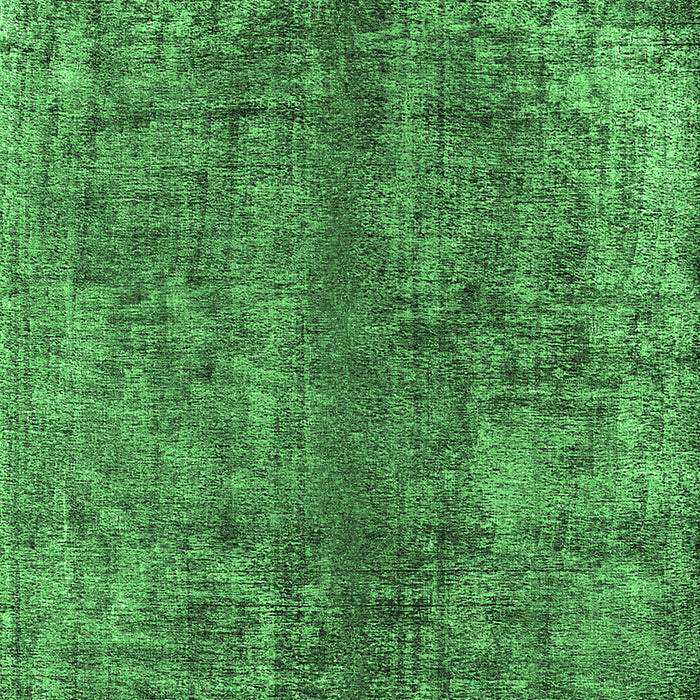 Machine Washable Oriental Emerald Green Industrial Area Rugs, wshurb1704emgrn