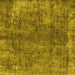 Square Oriental Yellow Industrial Rug, urb1704yw